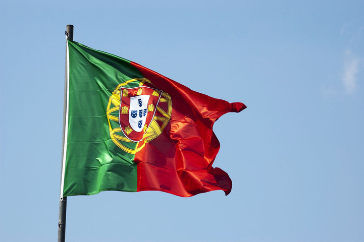 Flaga portugalii